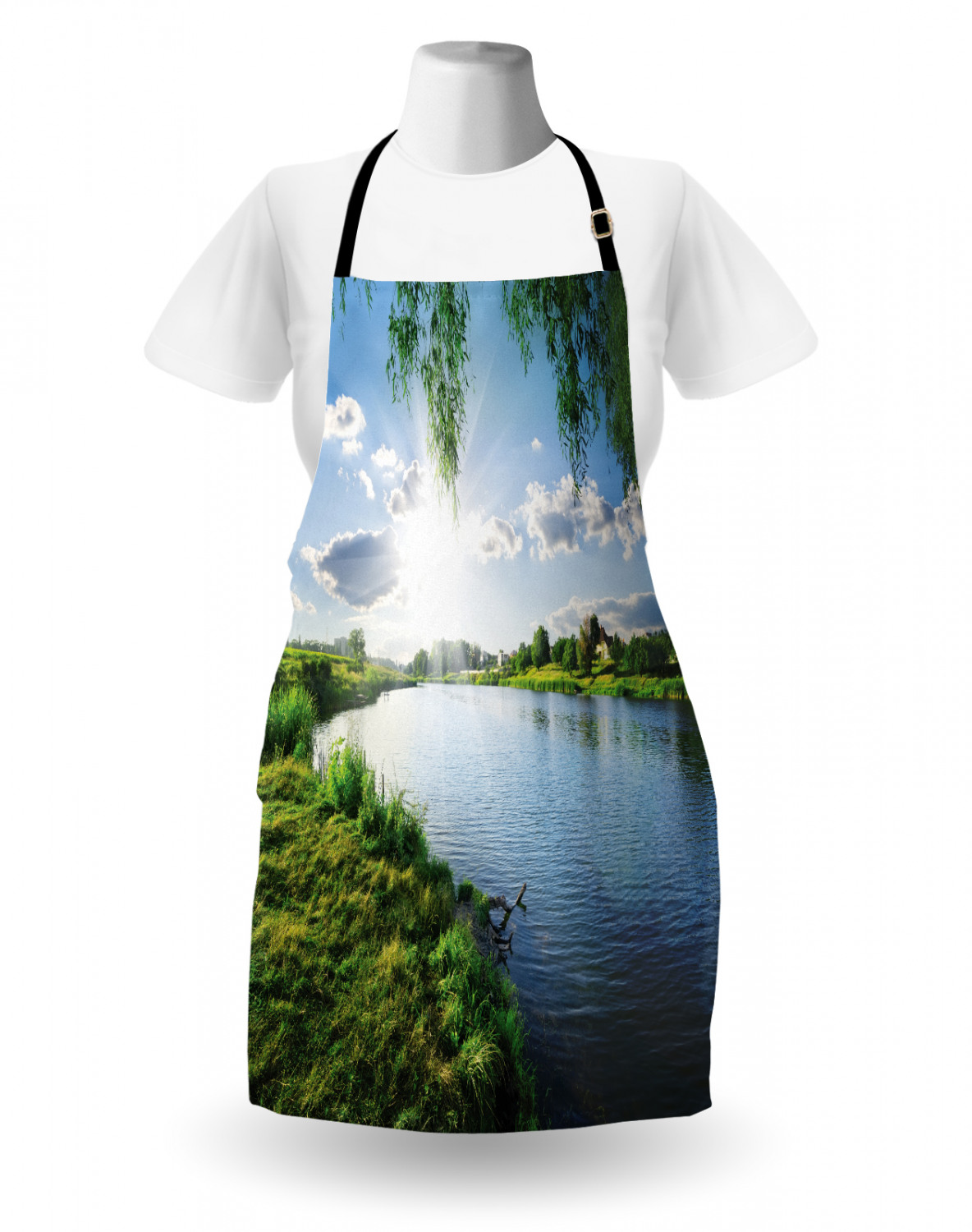 Keep Calm Apron Unisex Kitchen Bib with Adjustable Neck for Cooking Gardening