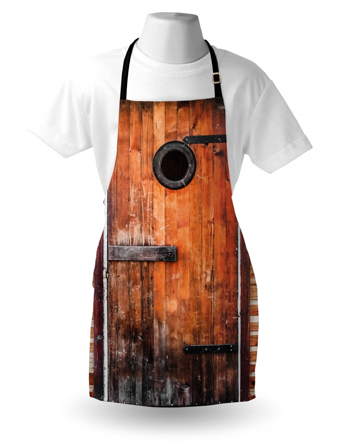 Ambesonne Apron Bib with Adjustable Neck for Adult Size Gardening