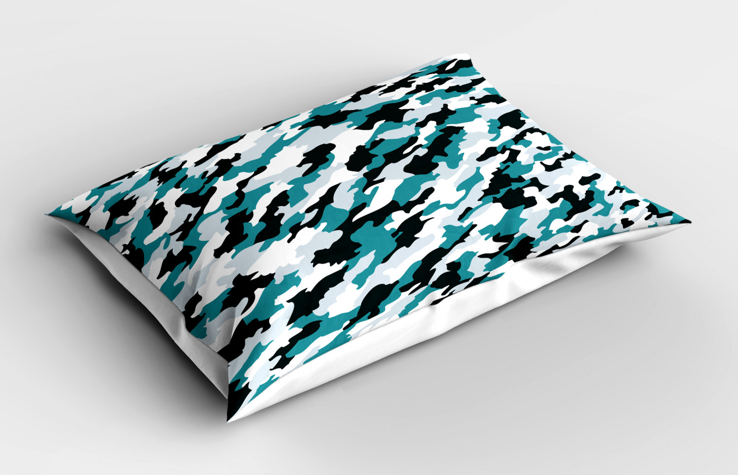 Camo Pillow Sham Decorative Pillowcase 3 Sizes Bedroom Decor Ambesonne
