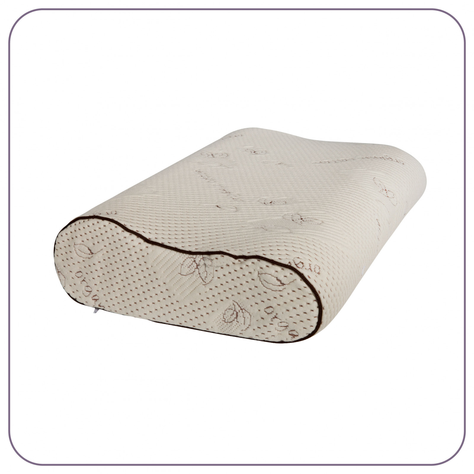 Viskoelastisches Contour Kissen Bio-Baumwollbezug, Seitenschläfer-Schaumstoff... - Bild 5 von 6