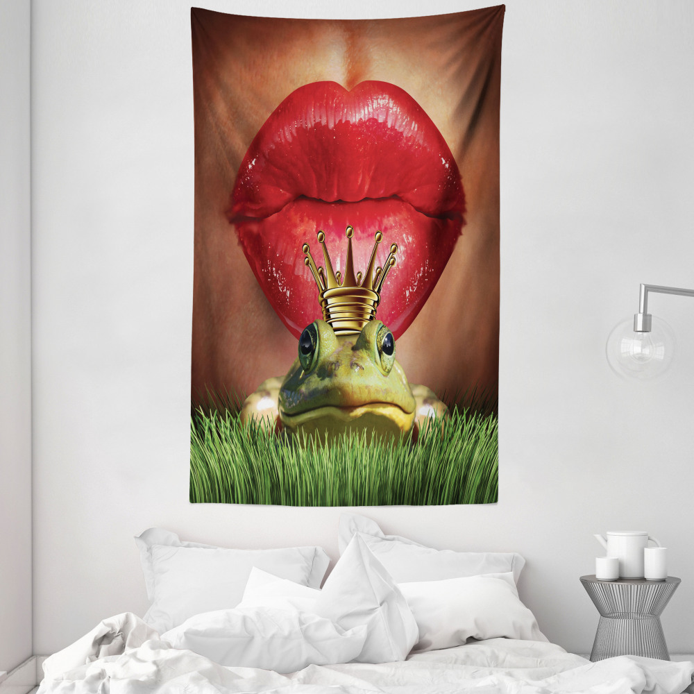 Animal Tapiz de Pared de Microfibra El príncipe de cuento de hadas de