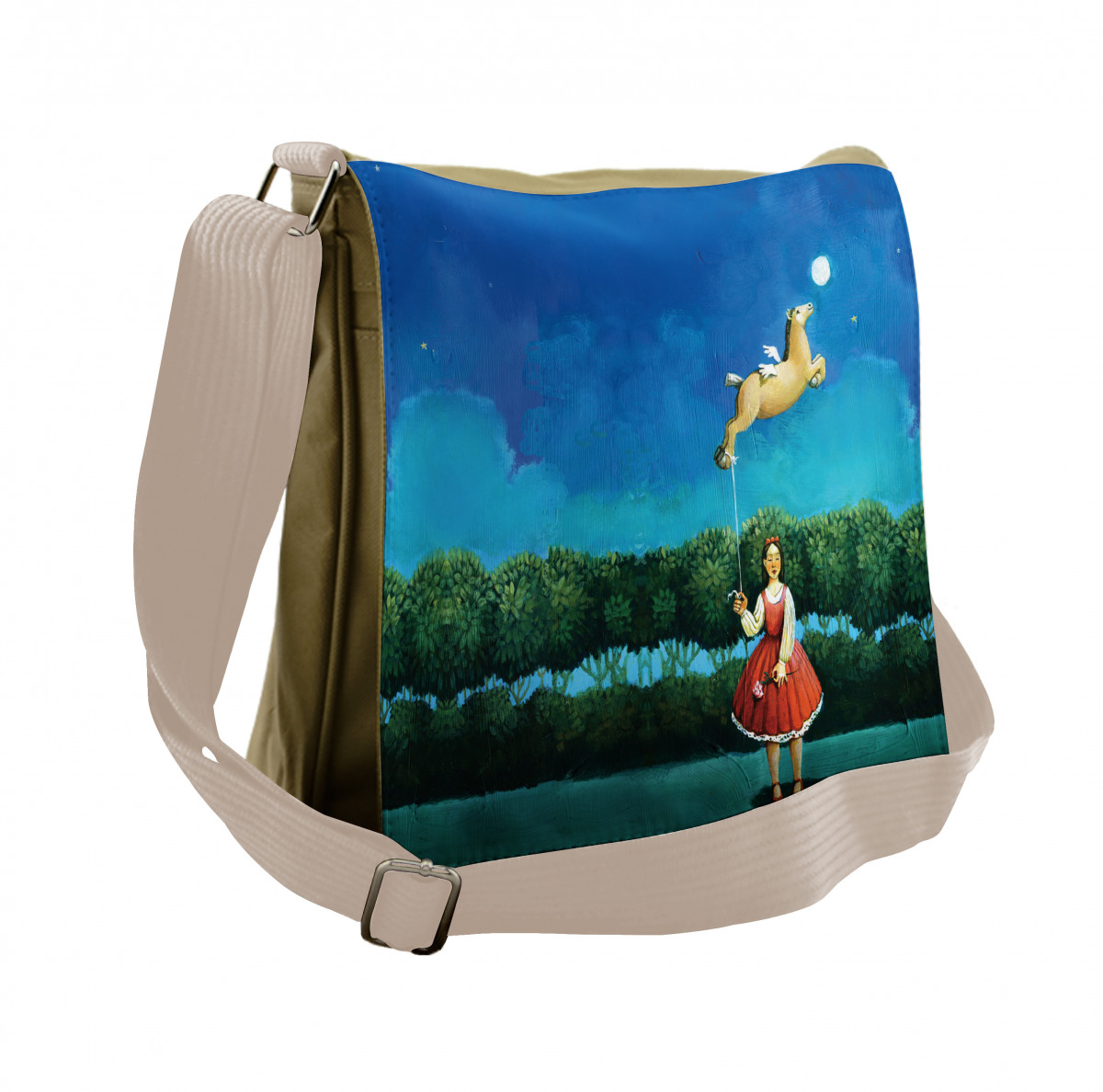 horse messenger bag