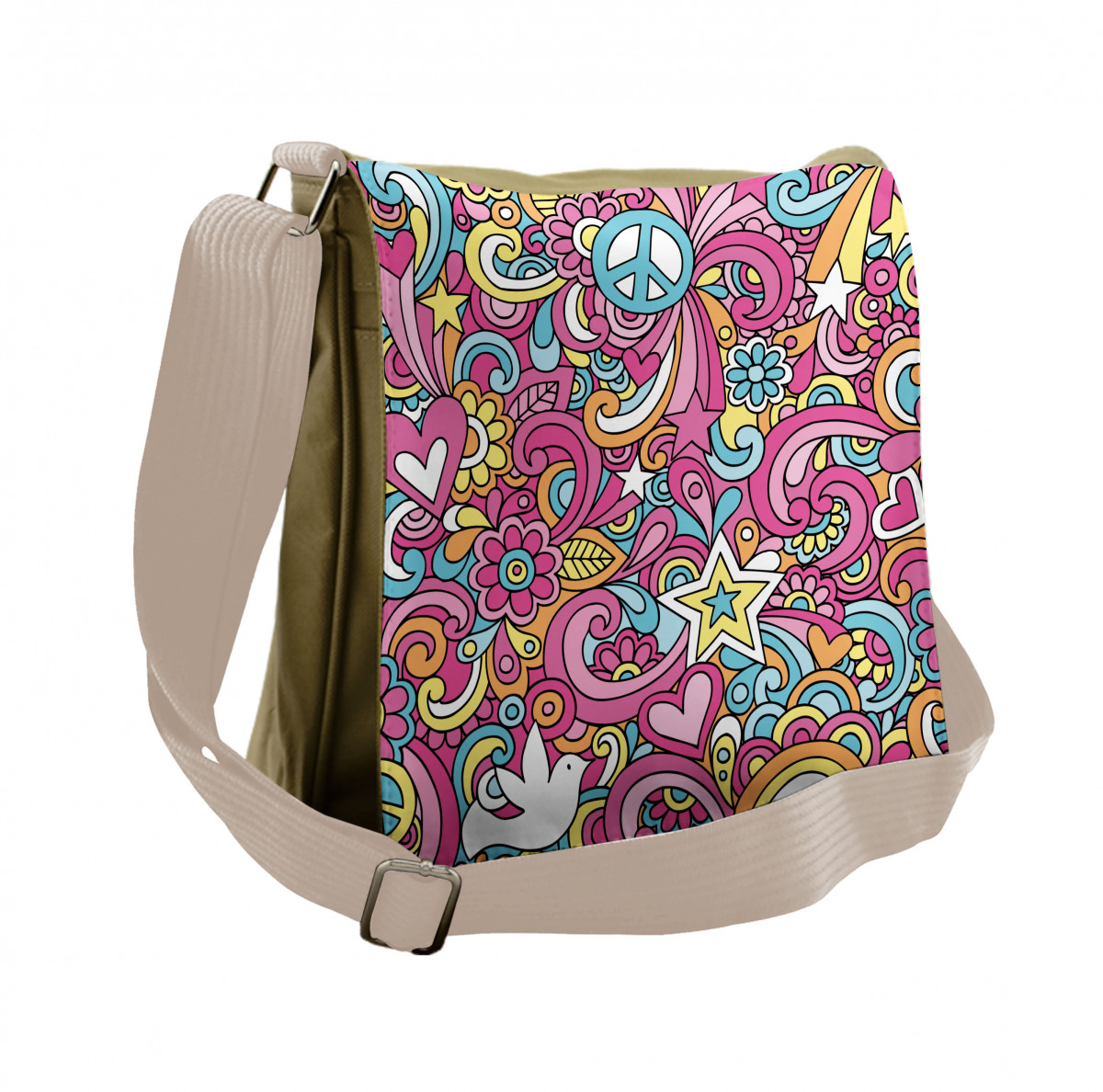 Funky messenger online bag