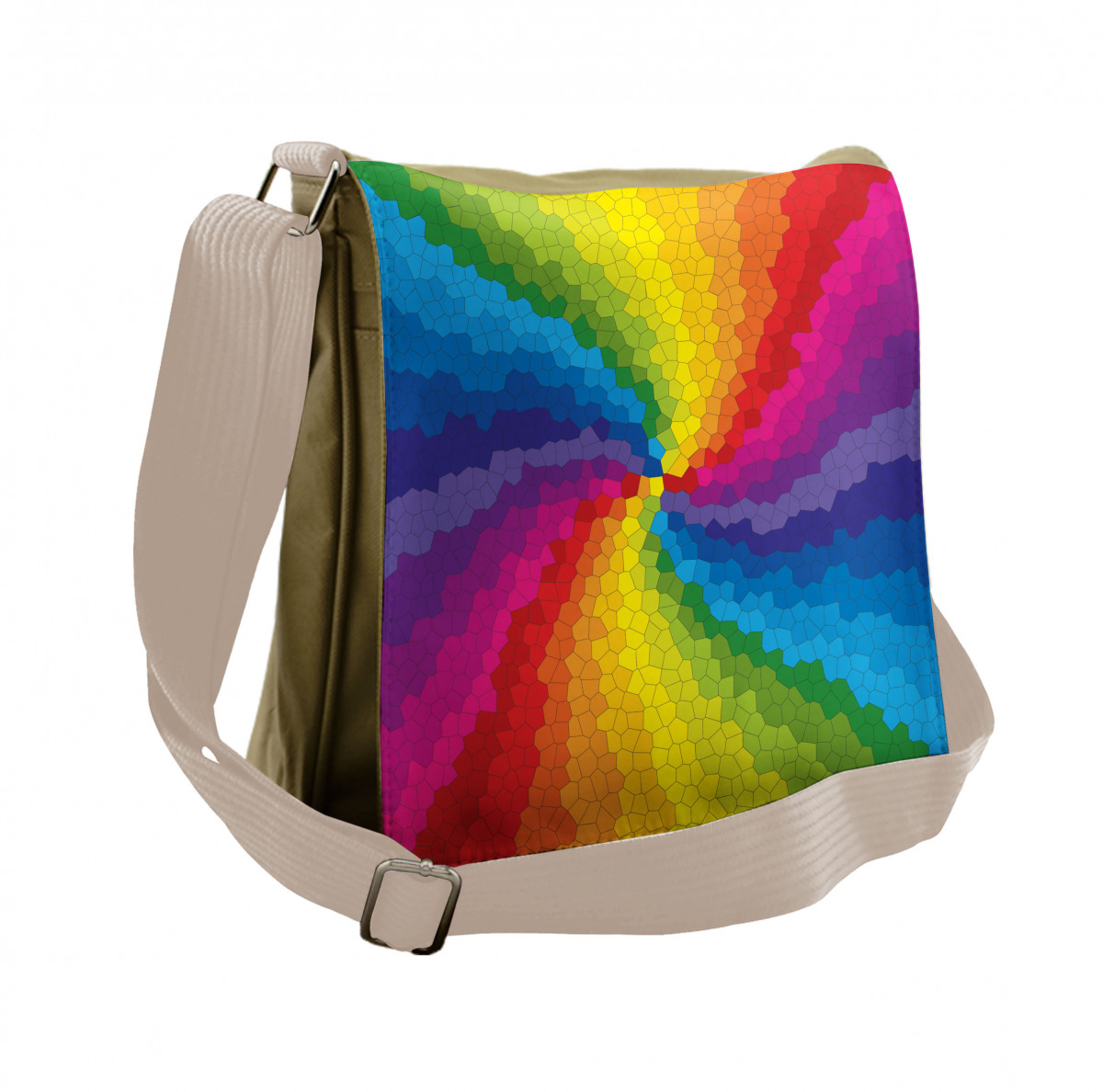 Rainbow messenger bag new arrivals