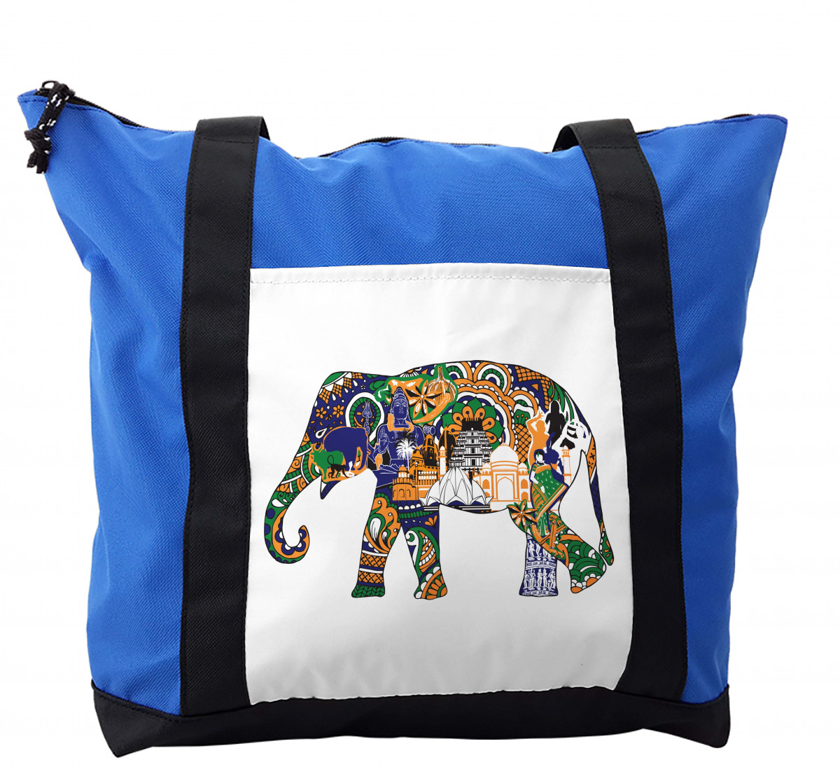 Elephant Asian Symbol Shoulder Bag