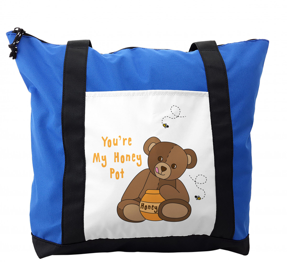 Adorable Honey Pot Shoulder Bag Plush Accessory - China Bear Bag