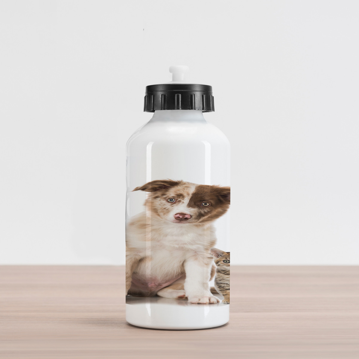 Water Bottle - Border Collie