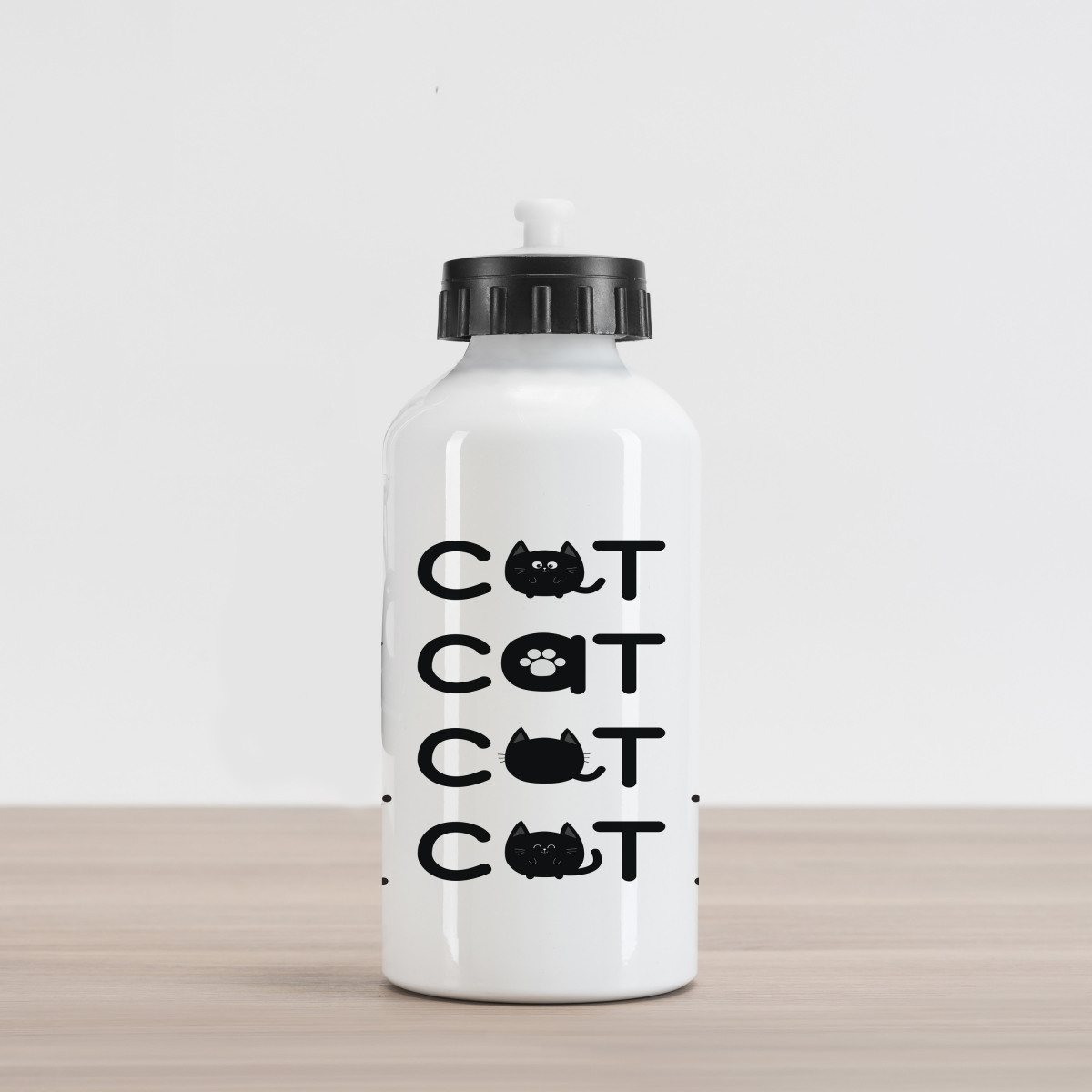 Cat Water Bottles, Cat Print Water Bottles