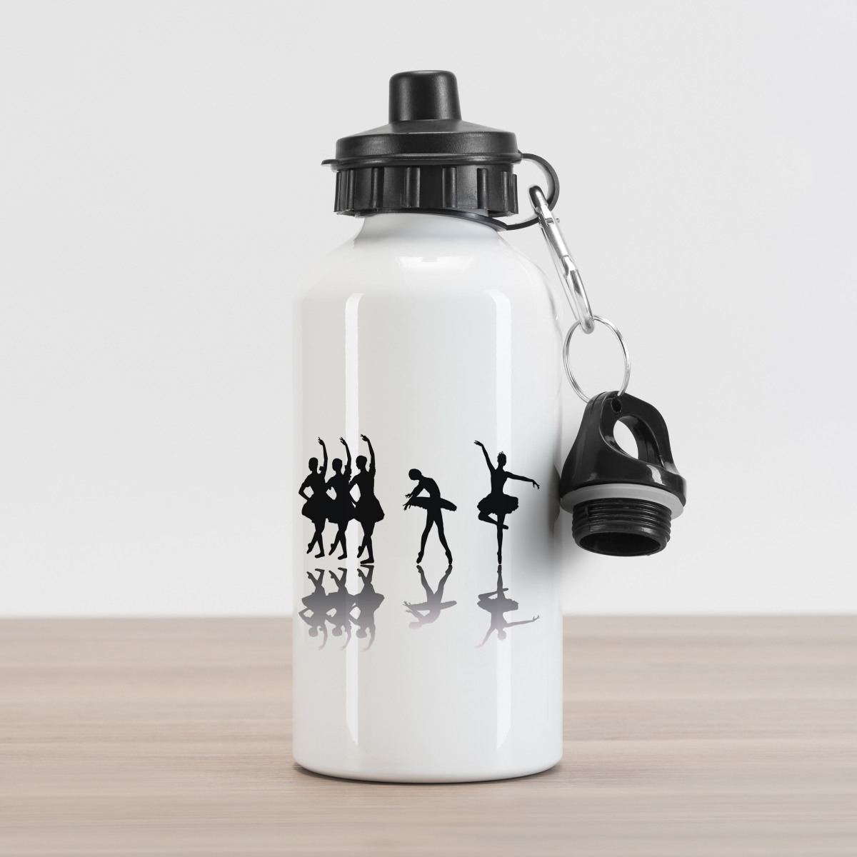 Ballet Ballerina Aluminum Water Bottle Dance Dancer Sports Bottles