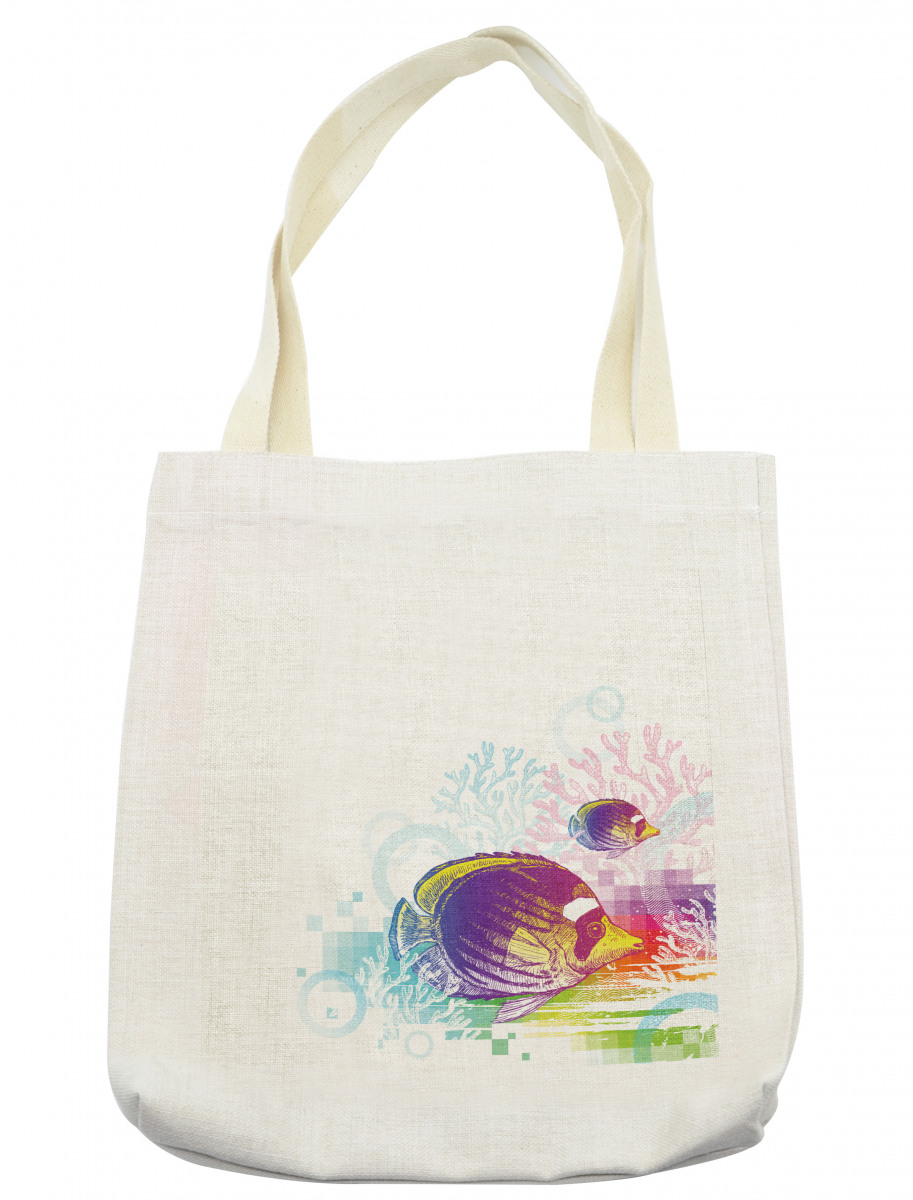 Fish Sea Theme Tote Bag