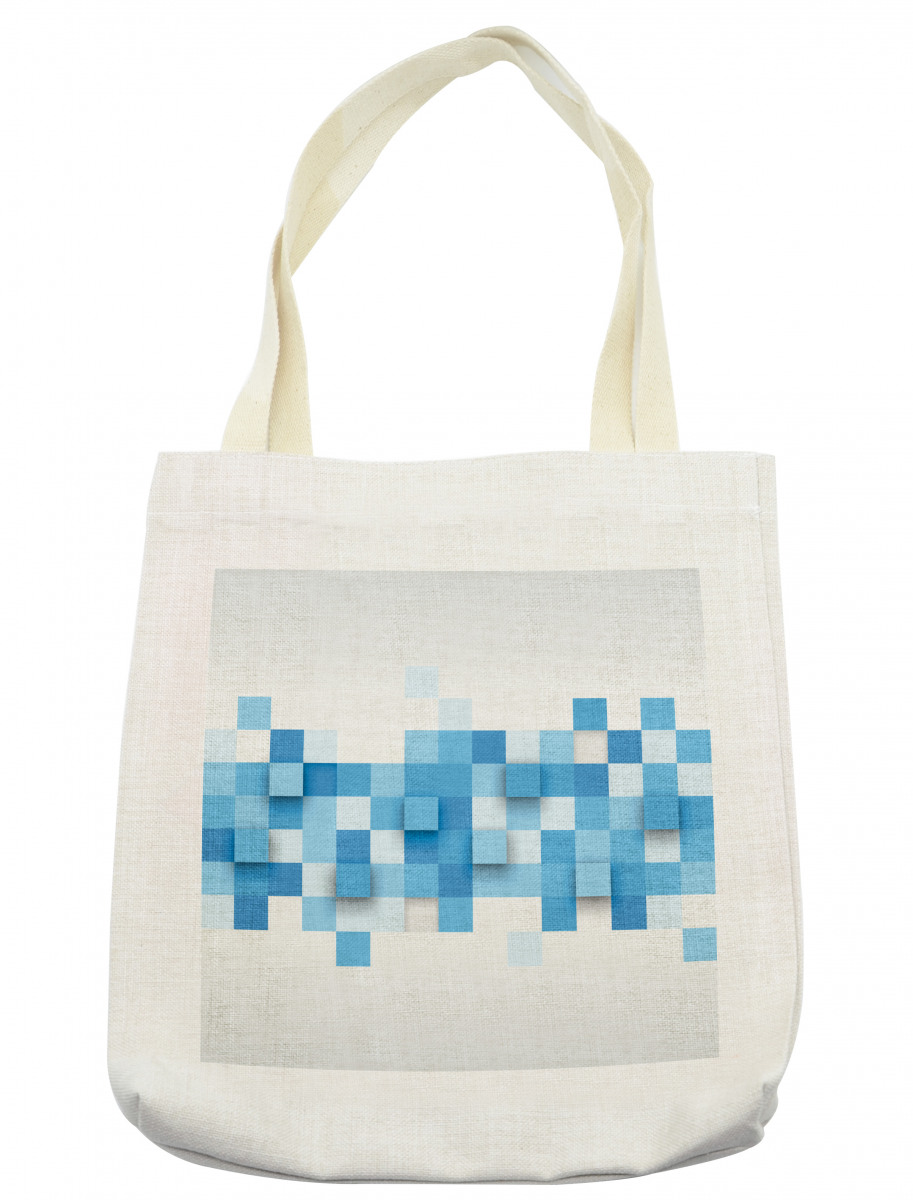 geometric tote