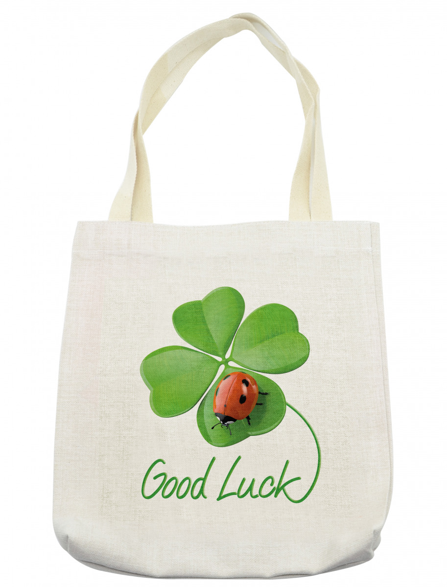 Clover Ladybug Tote Bag