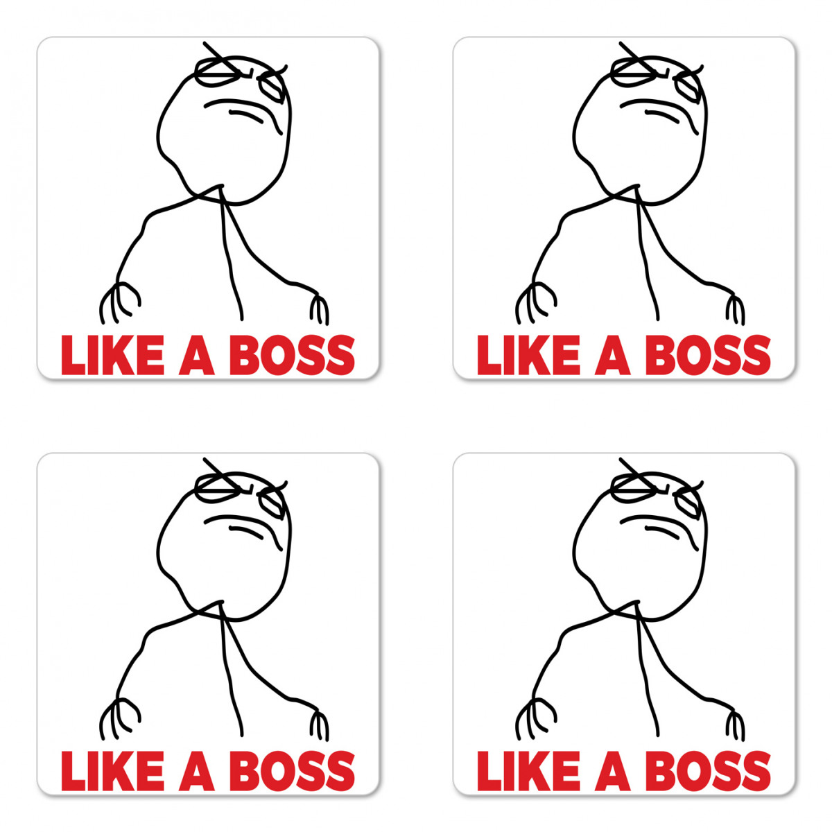 like a boss stickman meme