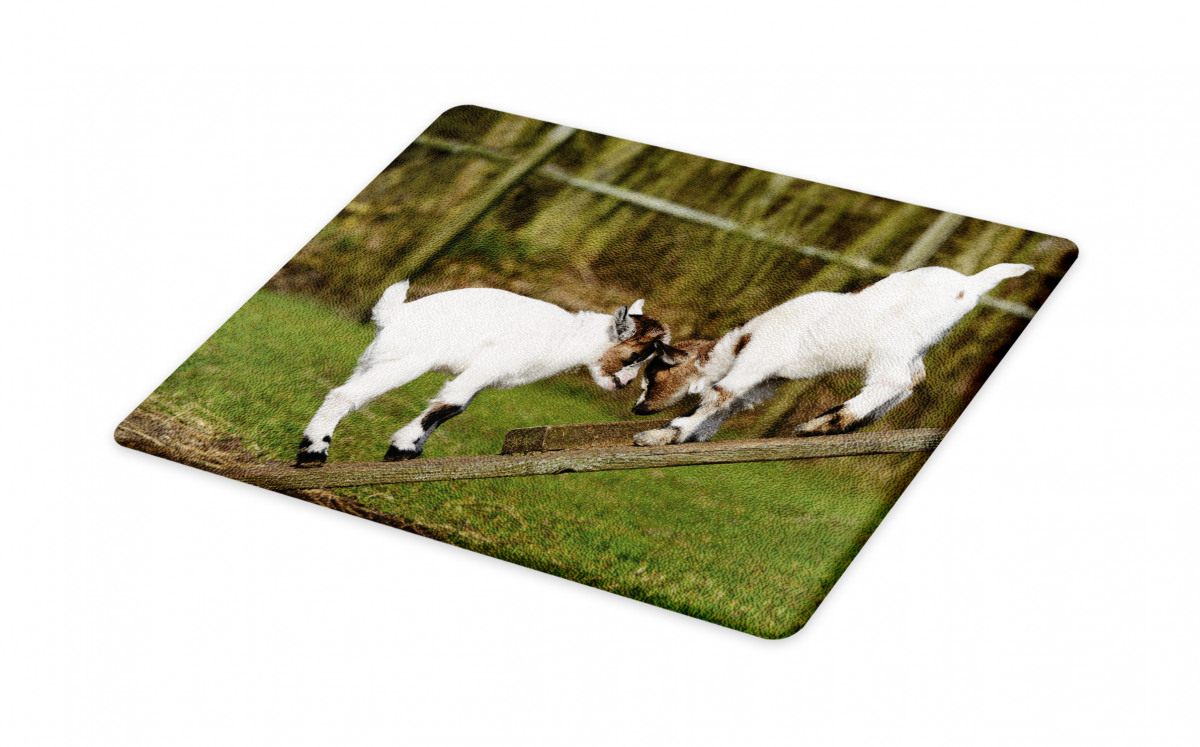 Farm Life with Goats Cutting Board