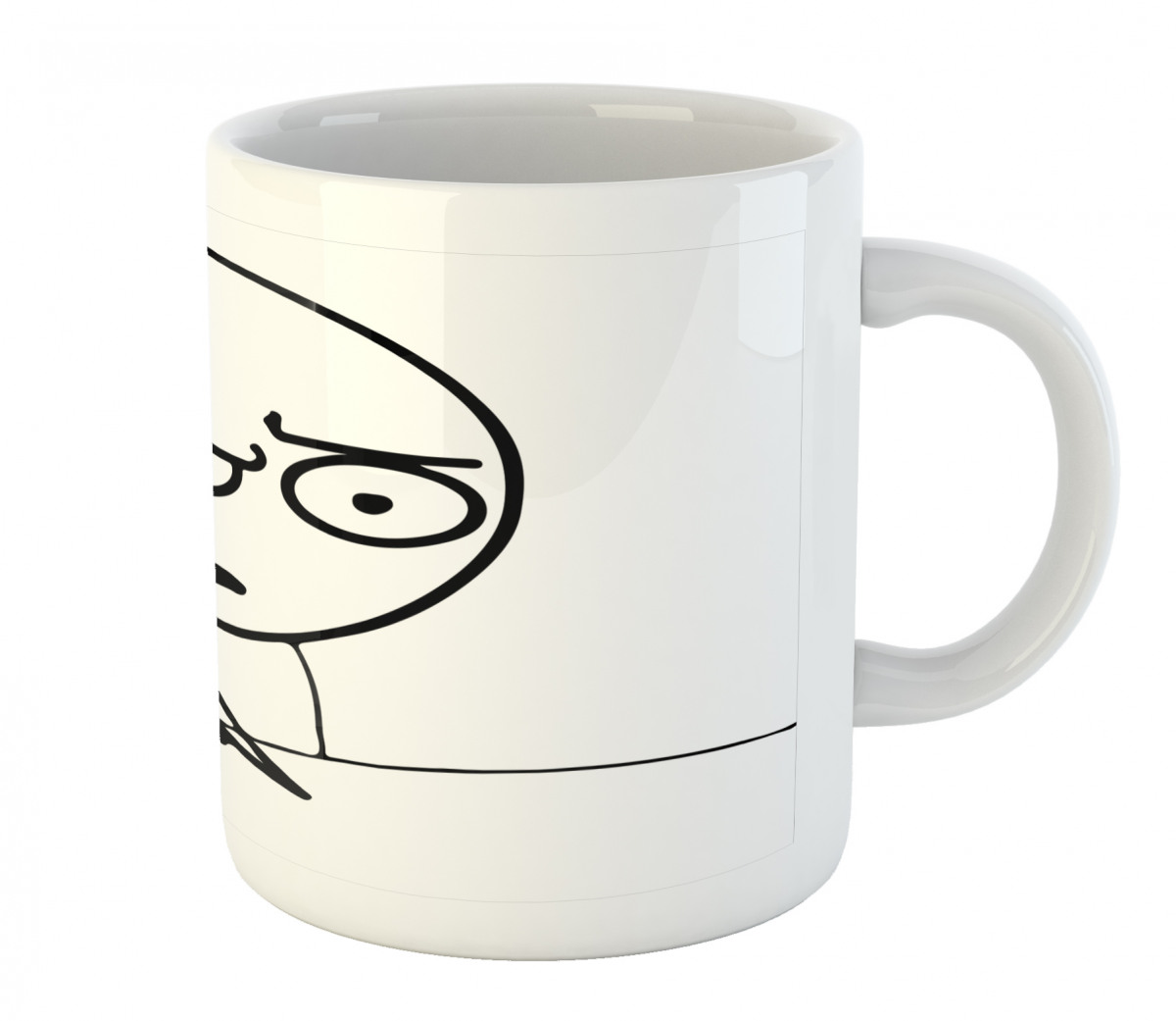 Roblox Man Face Mug | Funny cup | Meme mug | Roblox