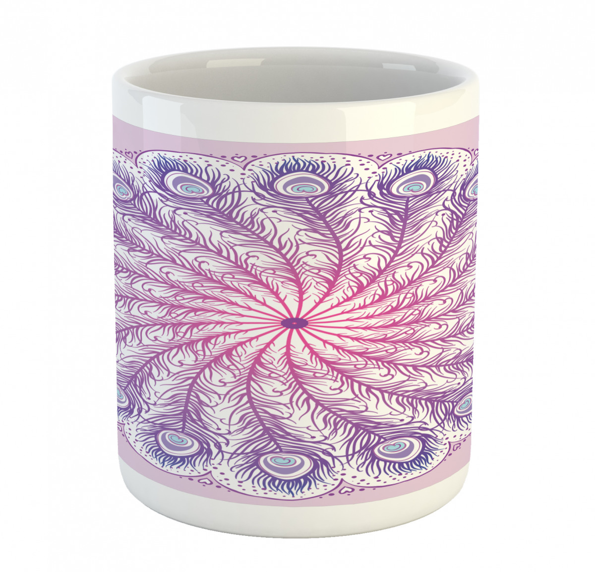 Boho Medallion Art Mug