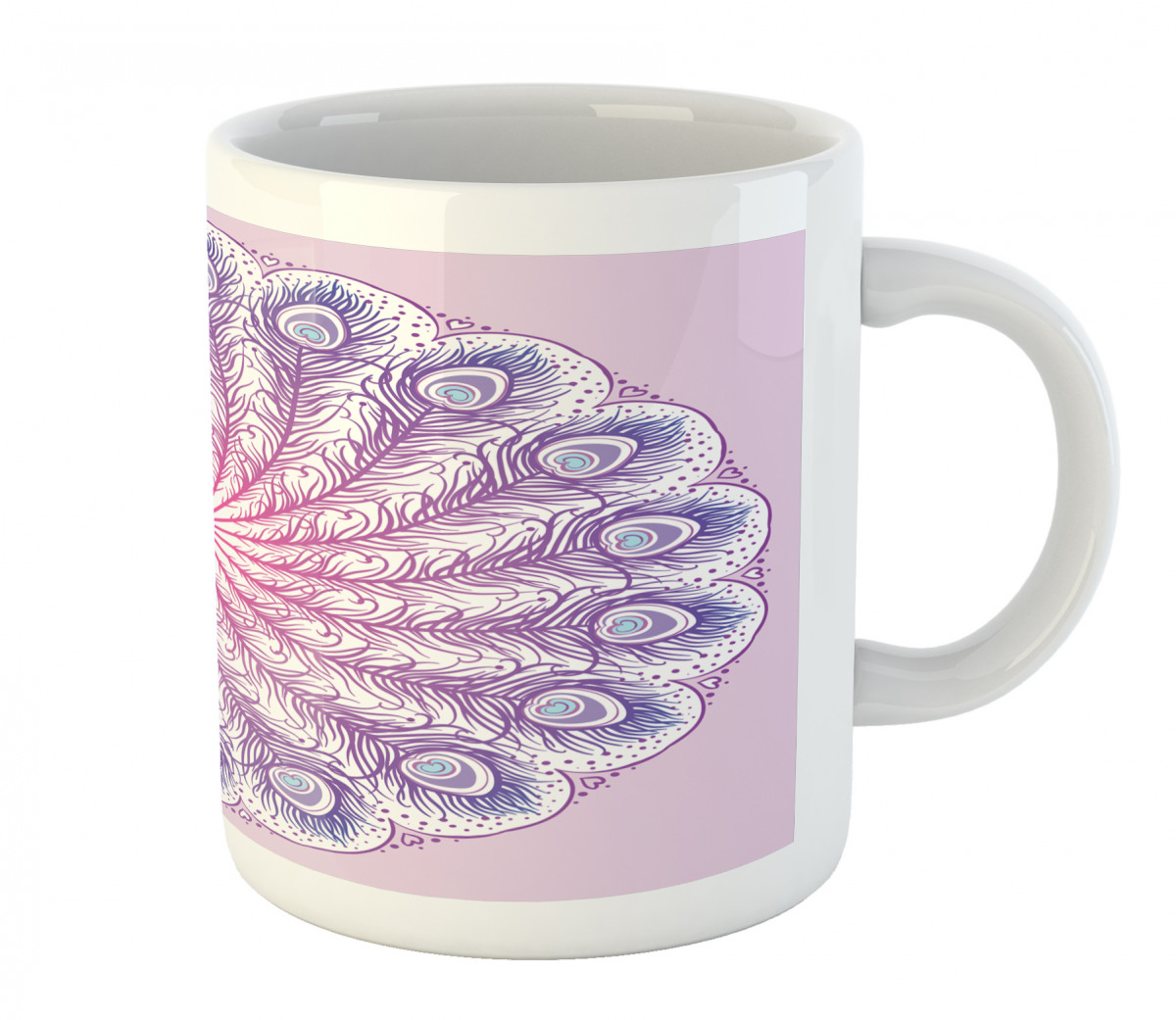 Boho Medallion Art Mug