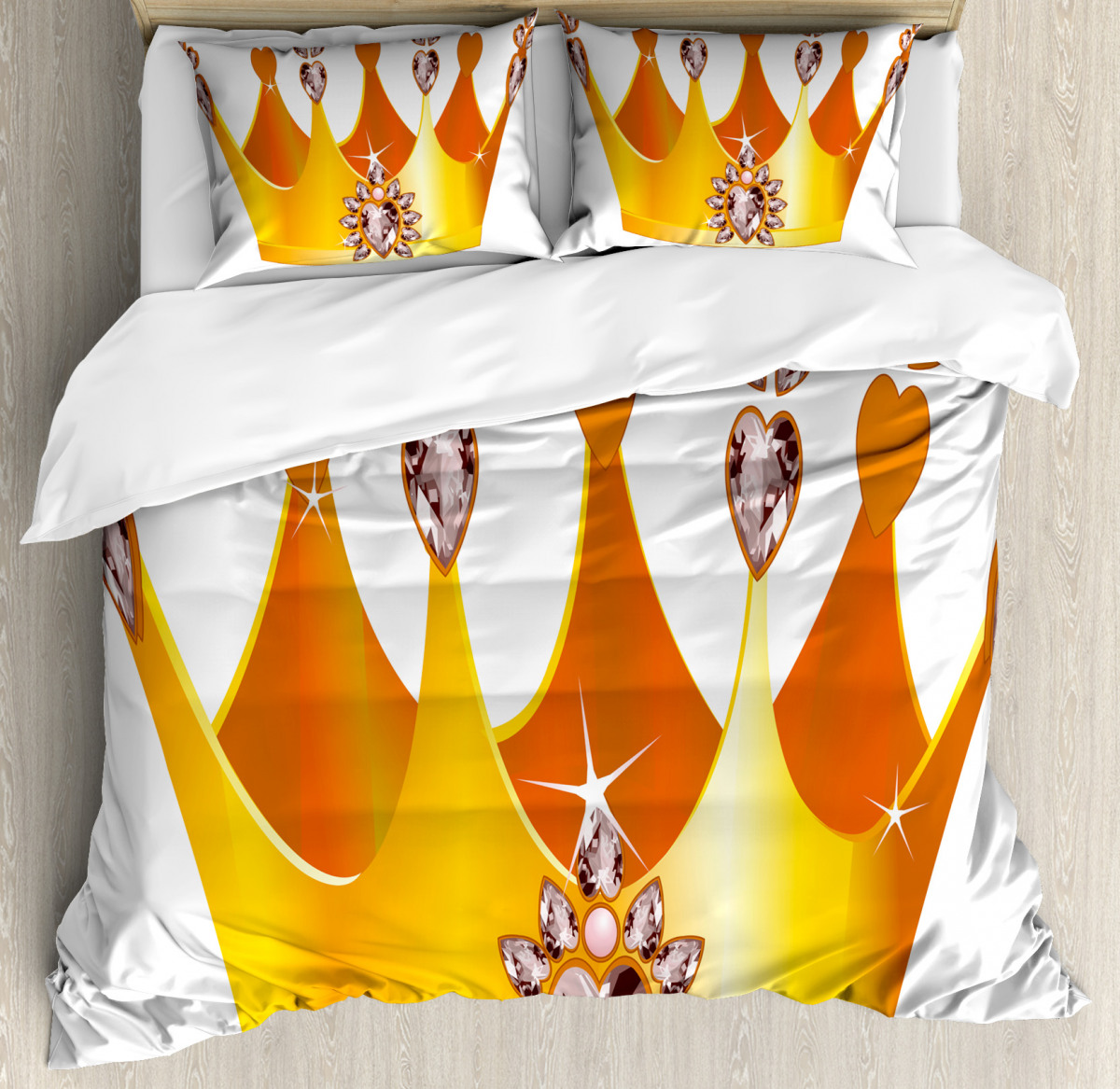 Princess crown hotsell bedding set