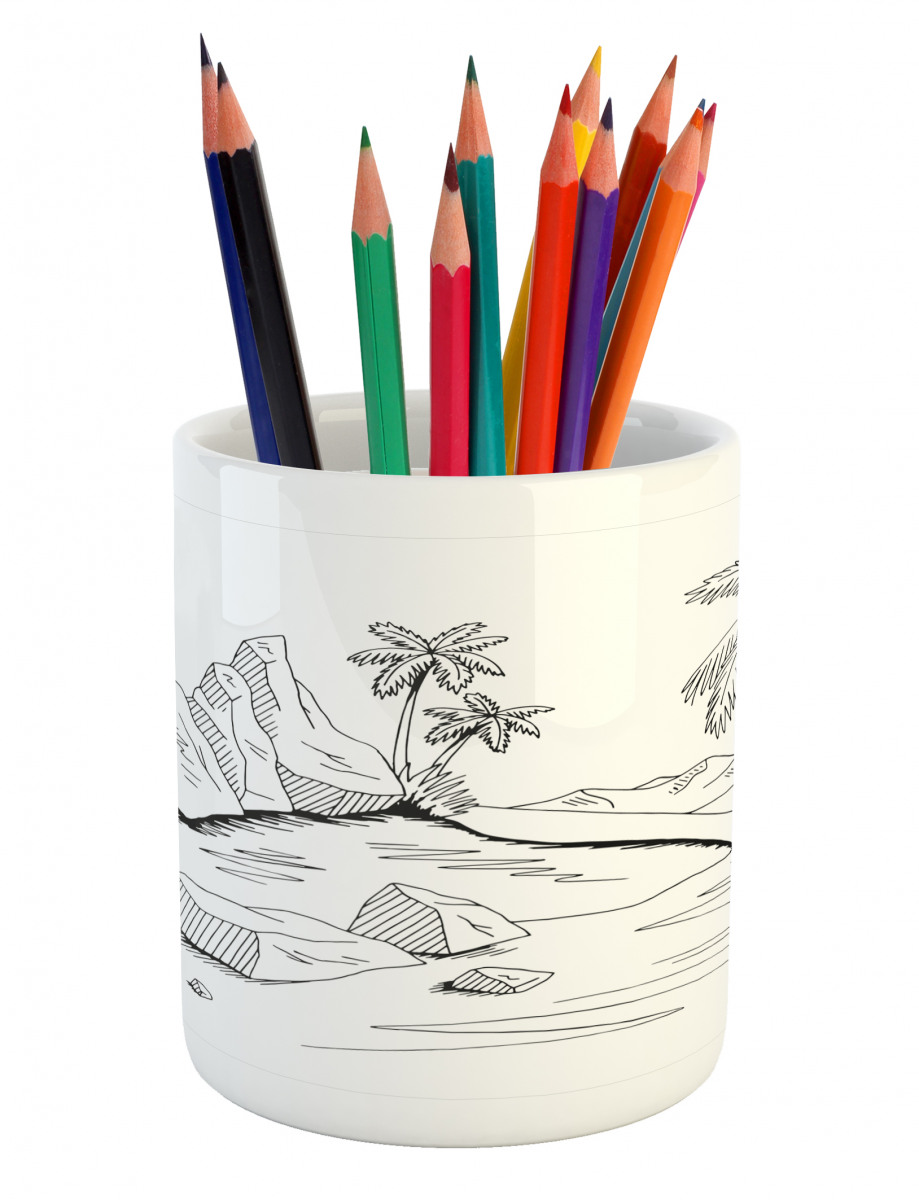 Paper Colored pencil Drawing, A pen holder, watercolor Painting, supplies  png | PNGEgg