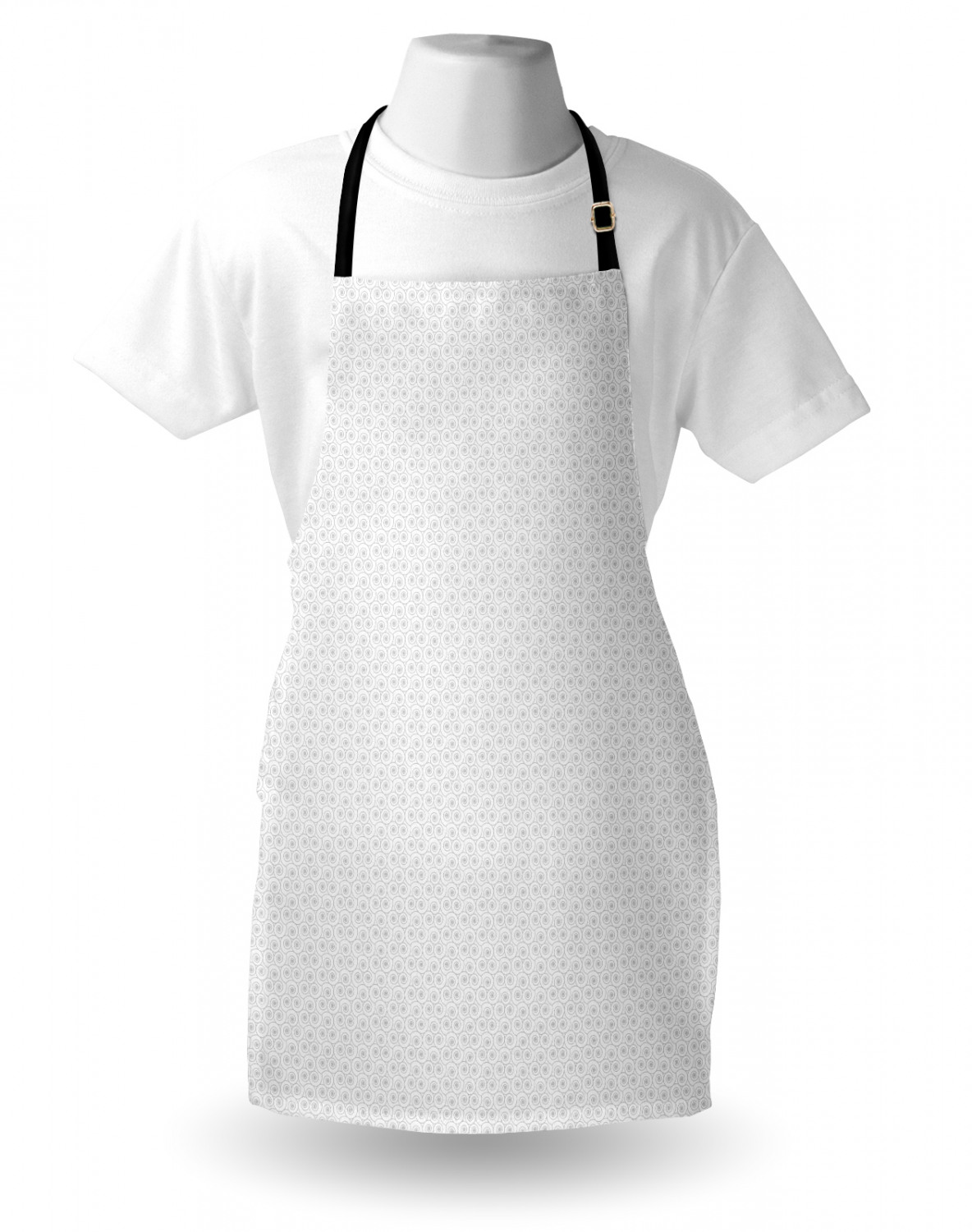 Ambesonne Apron Bib with Adjustable Neck Strap for Garden Cooking Standard Size