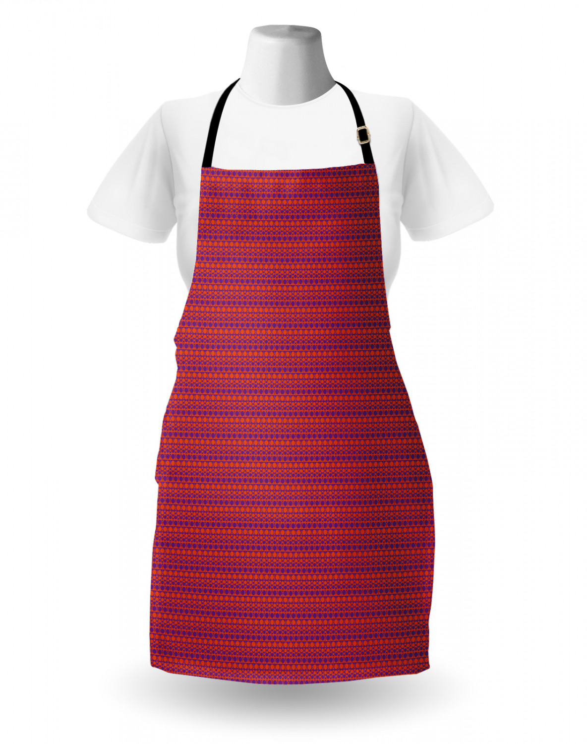 Ambesonne Apron Bib with Adjustable Neck Strap for Garden Unisex Standard Size