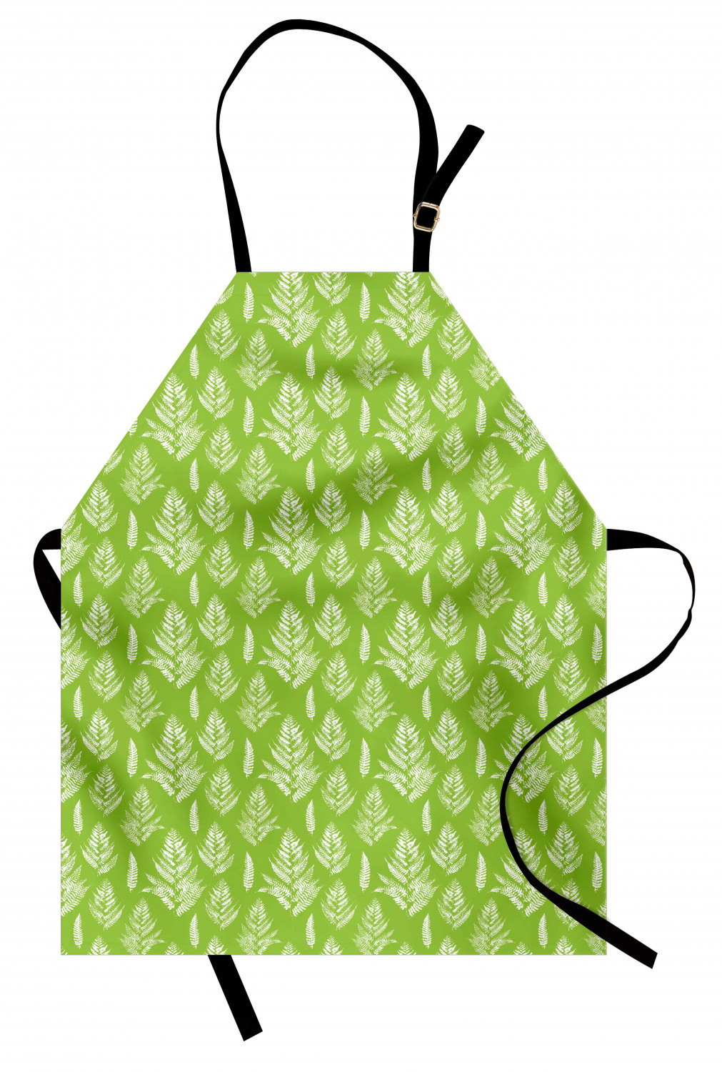 Apron Adjustable Black Strap for Garden Cooking Unisex Standard Size Ambesonne