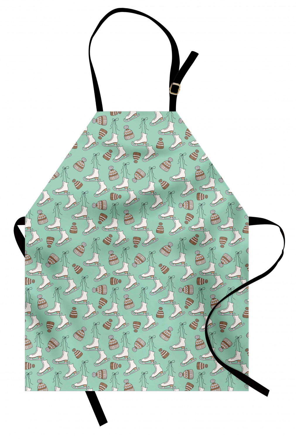 Ambesonne Apron Adjustable Strap for Gardening and Cooking Standard Size