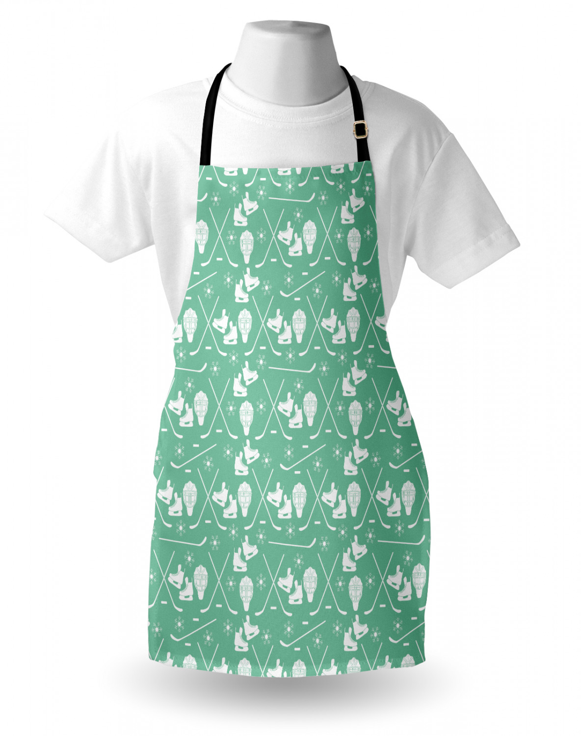 Ambesonne Apron Adjustable Strap for Gardening and Cooking Standard Size