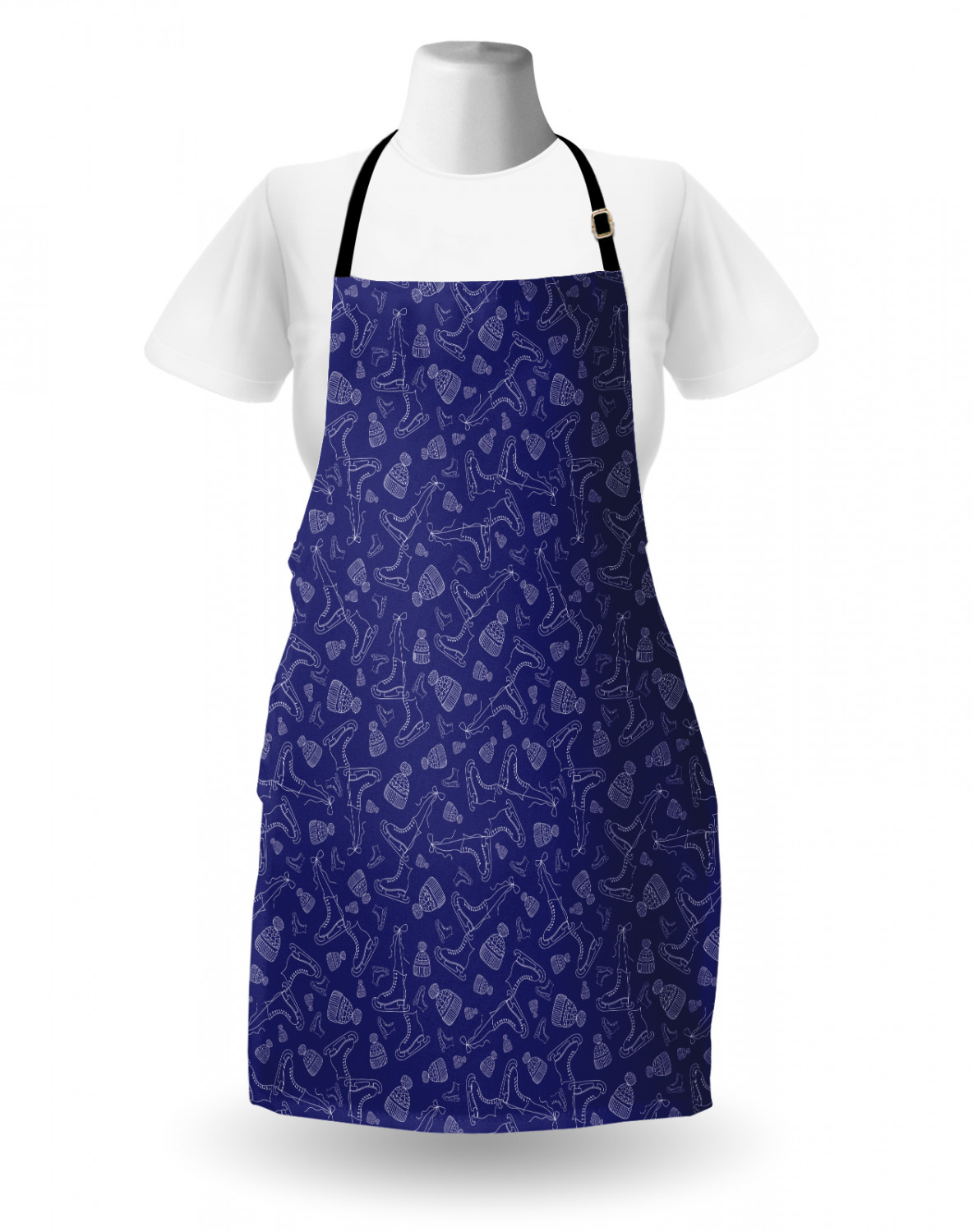 Ambesonne Apron Adjustable Strap for Gardening and Cooking Standard Size