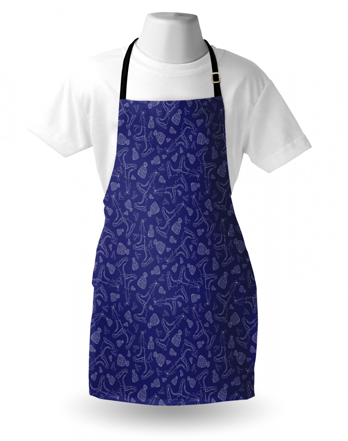 Ambesonne Apron Adjustable Strap for Gardening and Cooking Standard Size