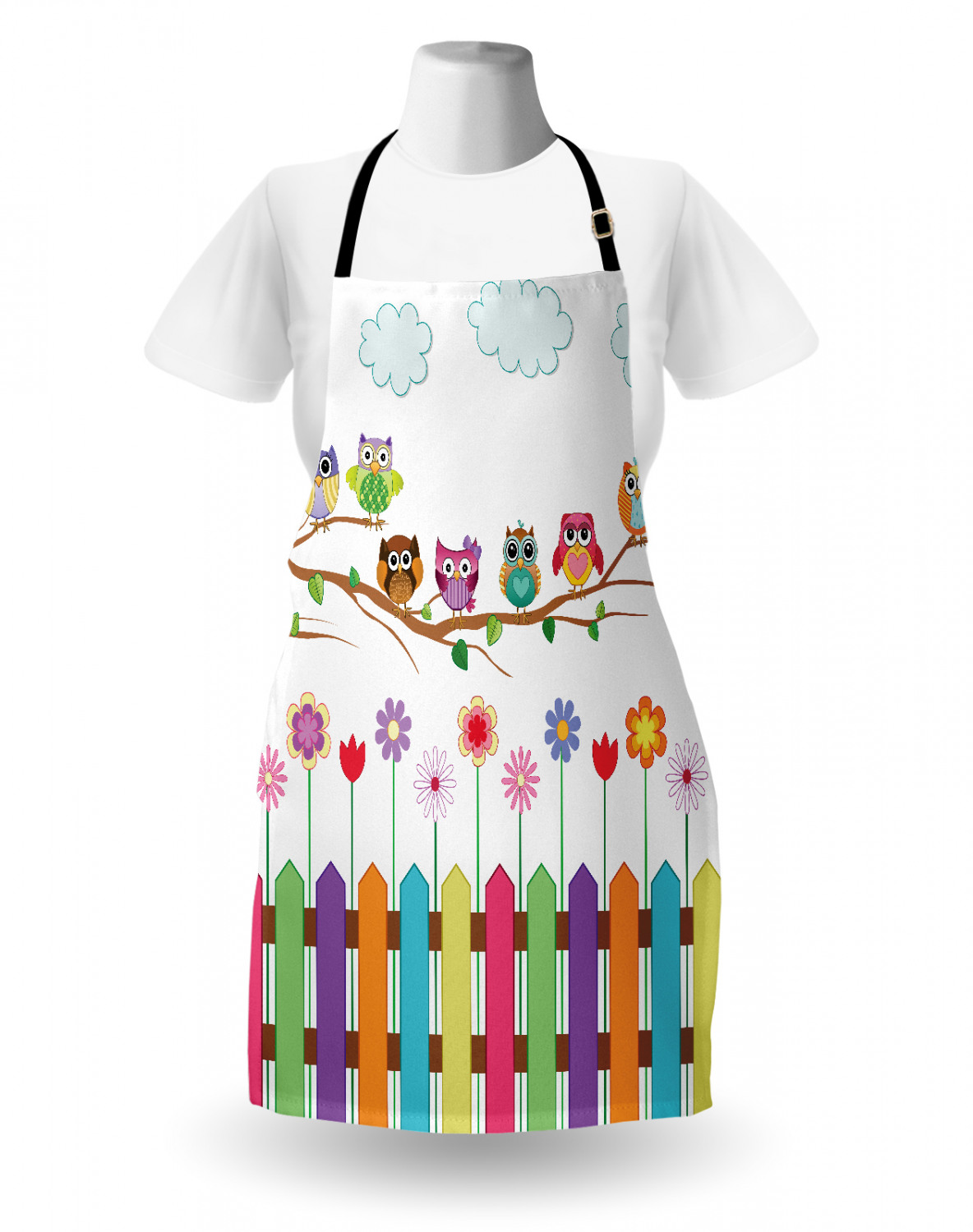 Ambesonne Apron Adjustable Strap for Gardening