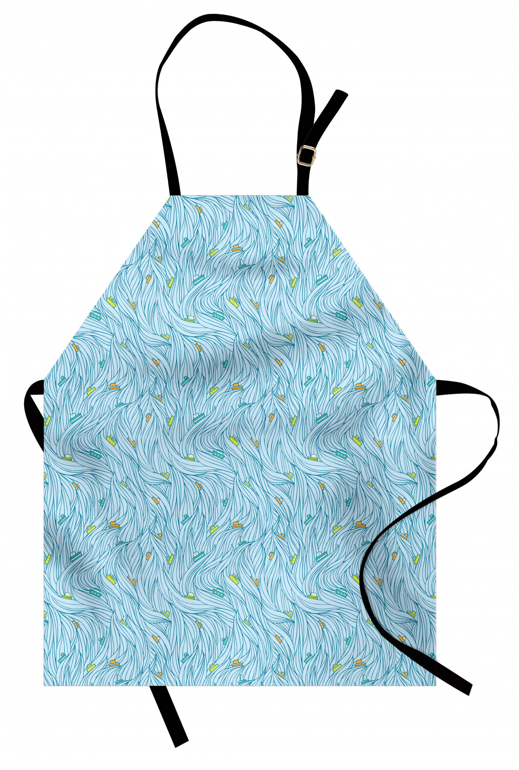 Ambesonne Apron with Adjustable Black Strap for Garden Cooking Standard Size - Picture 73 of 120
