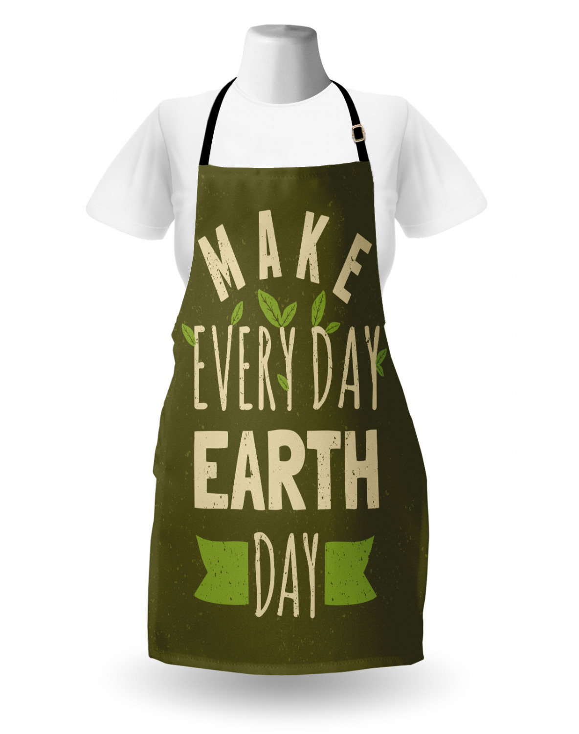 Ambesonne Apron with Adjustable Black Strap for Garden Cooking Standard Size - Picture 113 of 120
