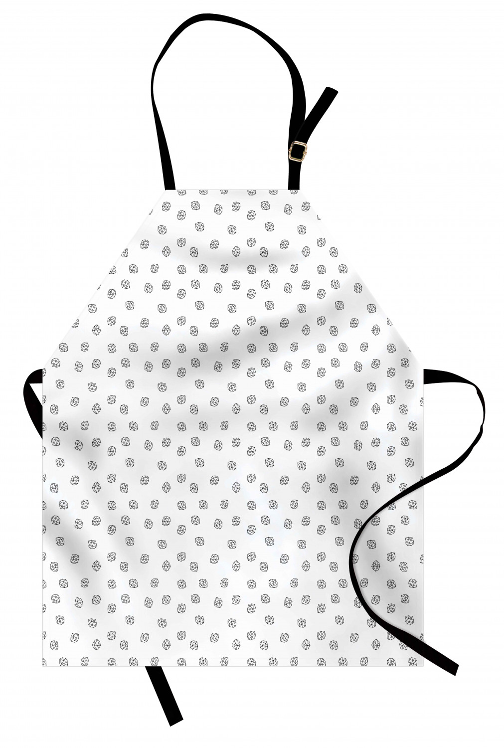 Ambesonne Apron with Adjustable Black Strap for Garden Cooking Standard Size - Picture 67 of 120