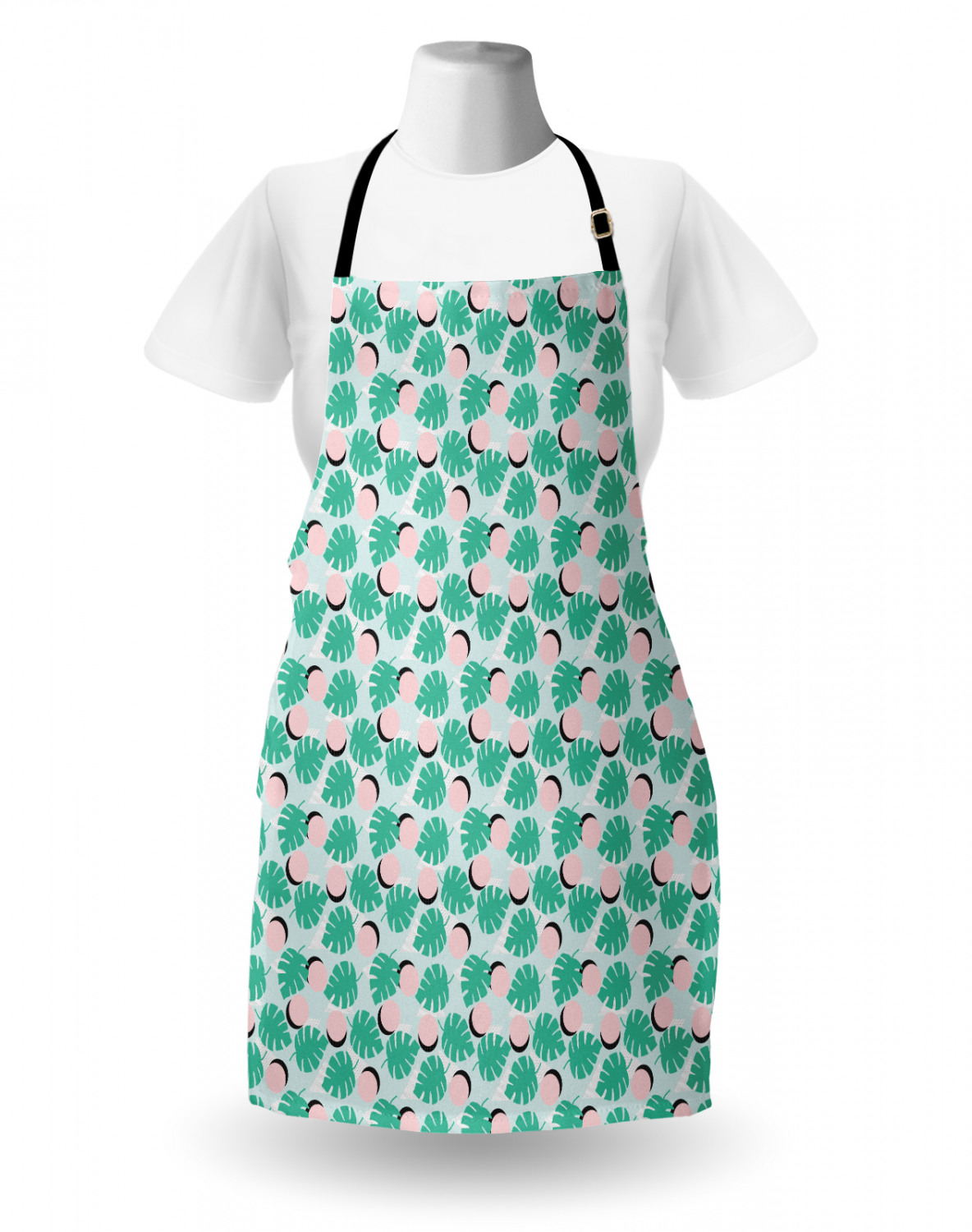Ambesonne Apron with Adjustable Black Strap for Garden Cooking Standard Size - Picture 71 of 120