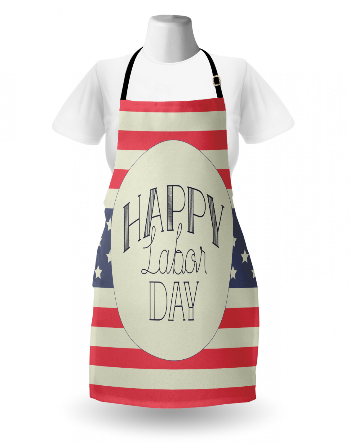 Ambesonne Unisex Vivid Colors Apron Bib with Adjustable Strap for Gardening