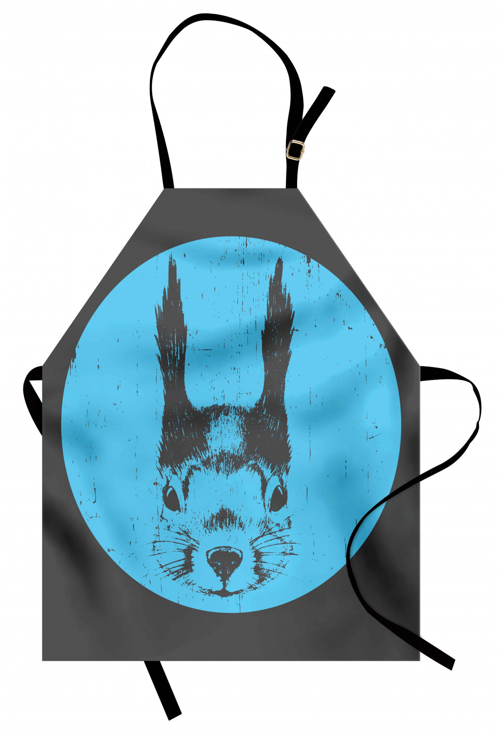 Ambesonne Apron Bib Adjustable Strap for Gardening Cooking Unisex Vivid Colors