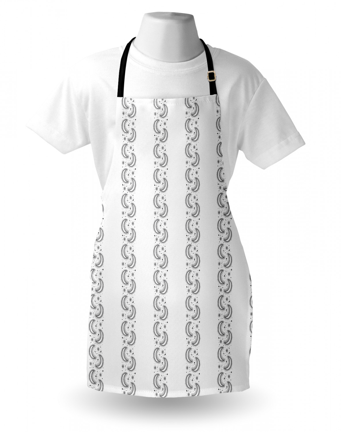 Ambesonne Unisex Vivid Colors Apron Bib with Adjustable Strap for Gardening