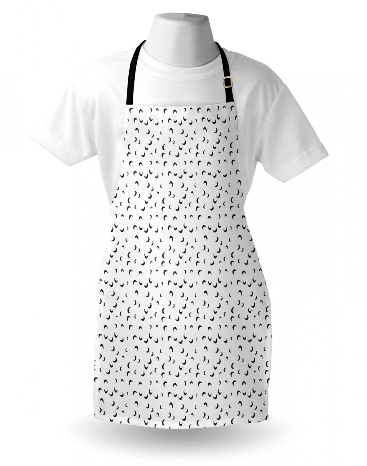 Ambesonne Unisex Vivid Colors Apron Bib with Adjustable Strap for Gardening