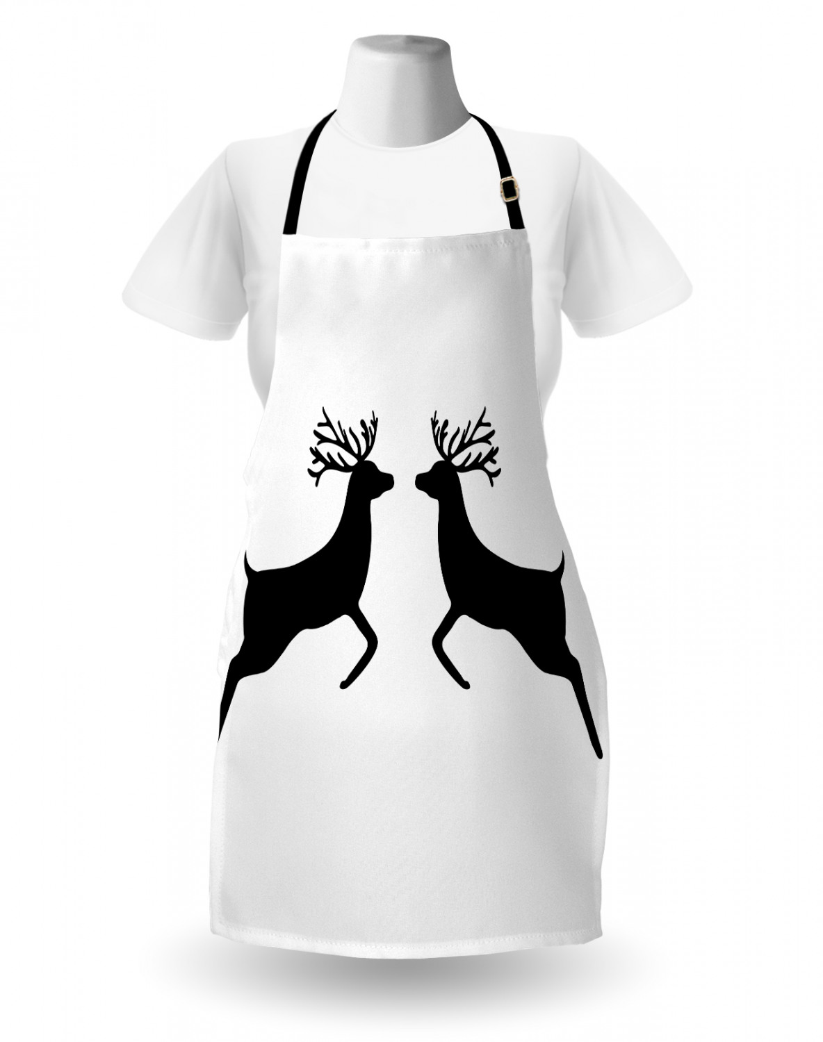 Ambesonne Apron Bib with Adjustable Strap for Gardening Unisex Vivid Colors