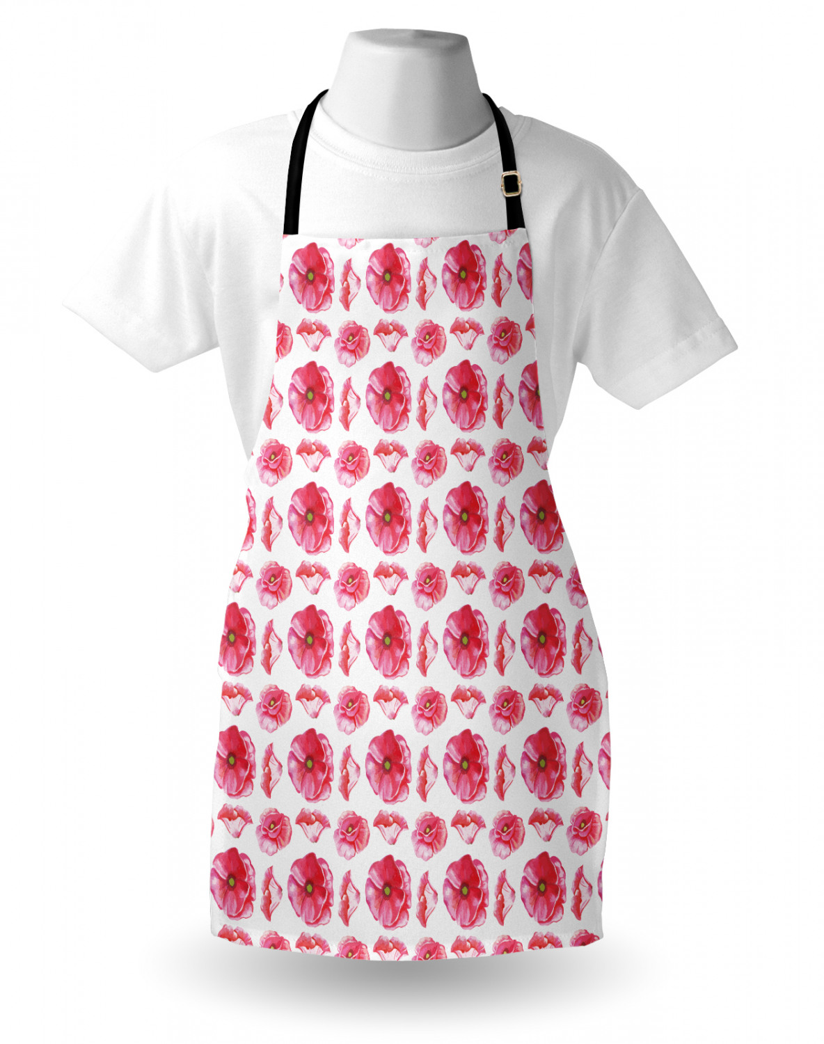 Ambesonne Long Lasting Apron with Adjustable Neck for Gardening and Cooking