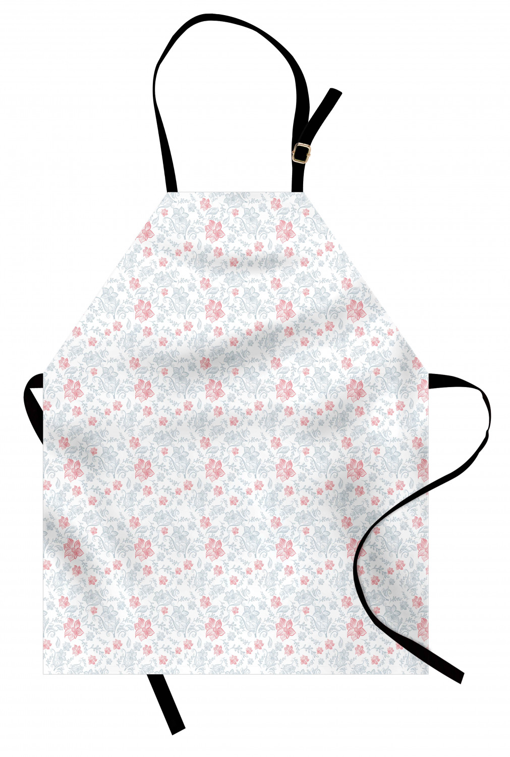 Ambesonne Long Lasting Apron with Adjustable Neck for Gardening and Cooking