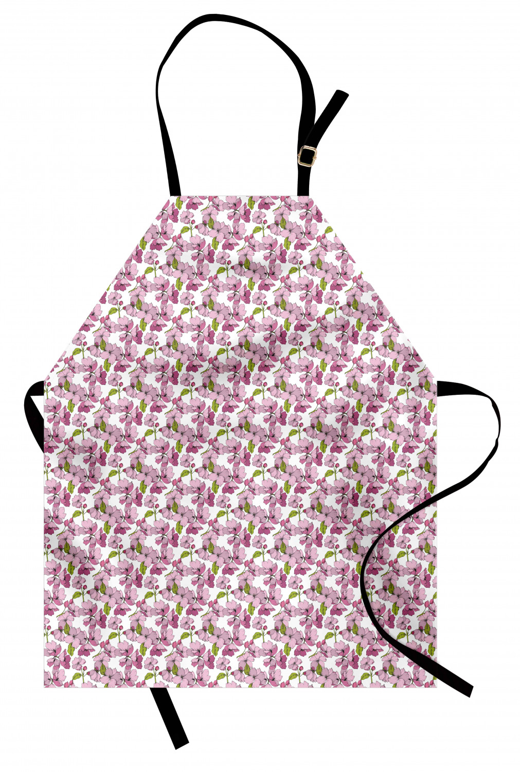 Ambesonne Long Lasting Apron with Adjustable Neck for Gardening and Cooking