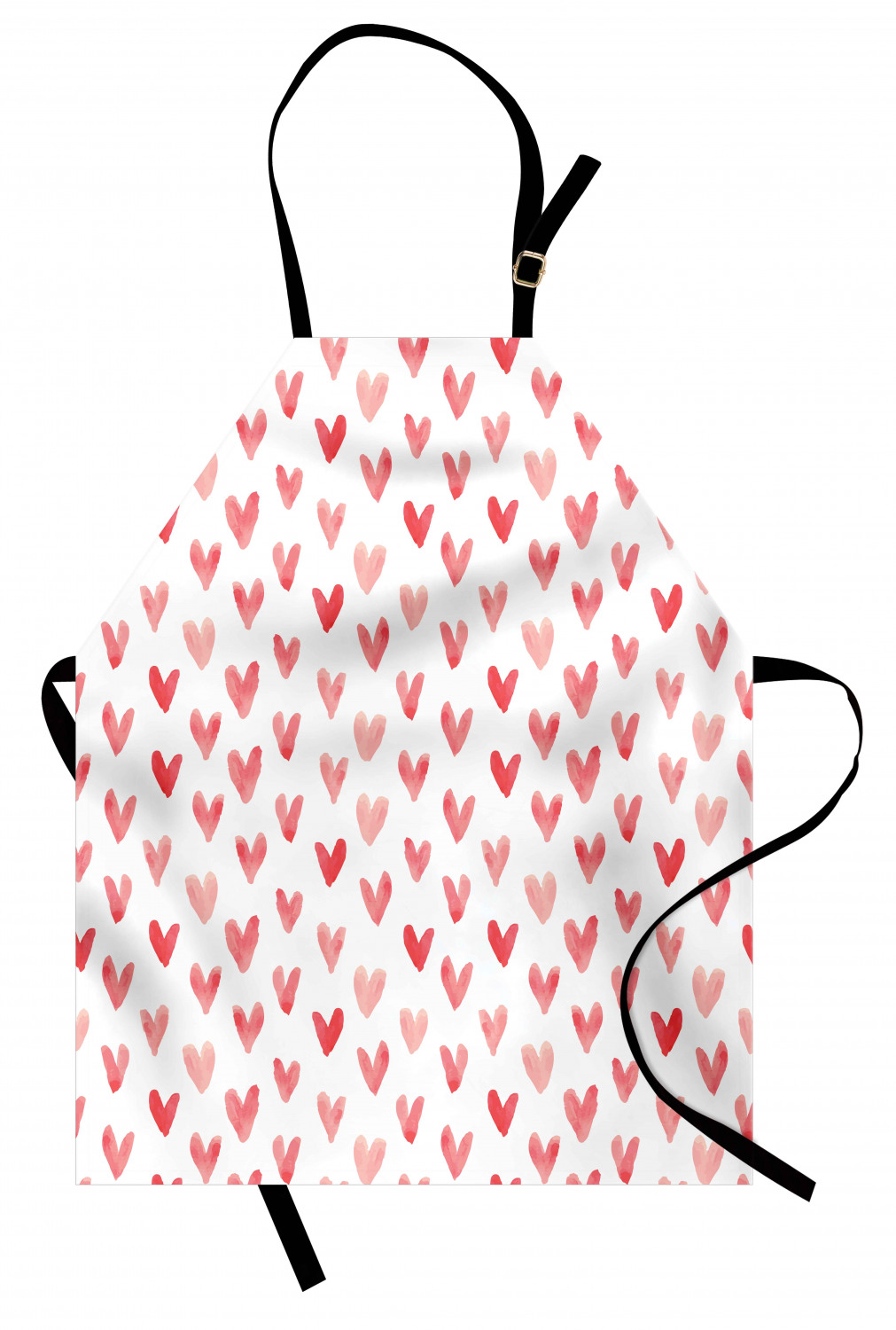 Ambesonne Hearts Kids Apron Boys Girls Apron Bib Cooking & Painting