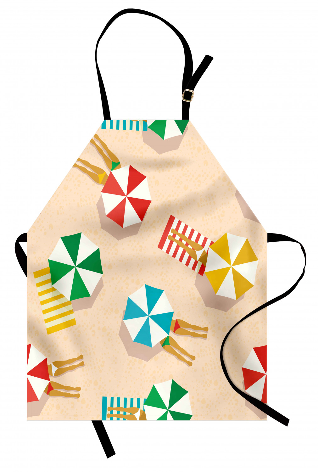 Ambesonne Beach Theme Kids Apron Boys Girls Apron Bib Cooking & Painting