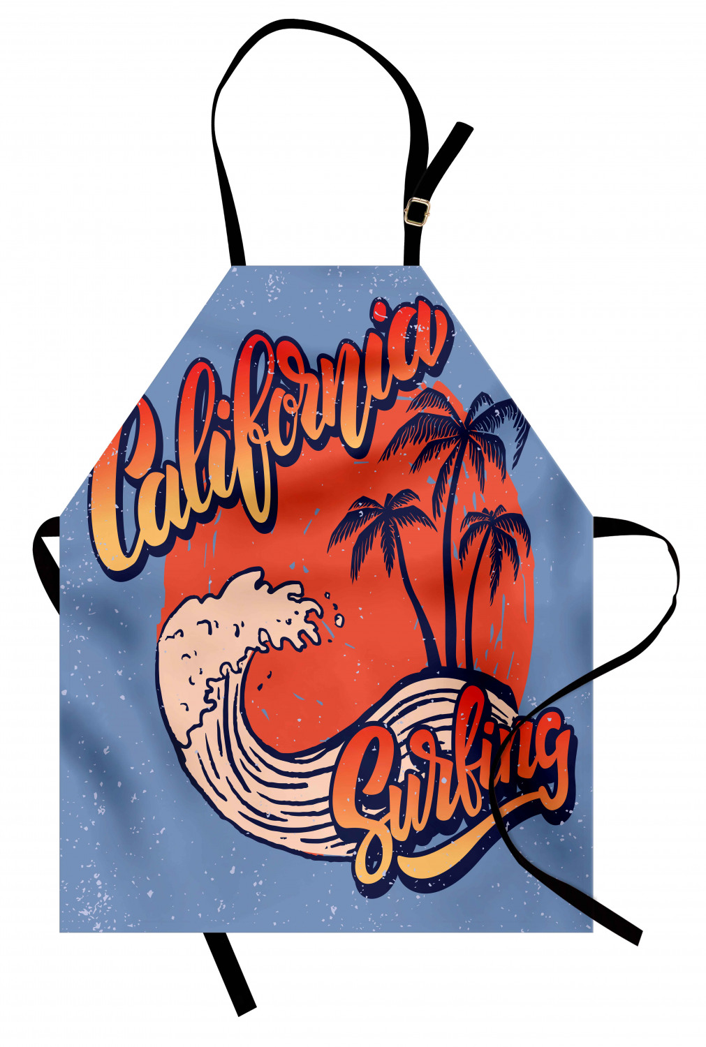 Ambesonne Beach Theme Kids Apron Boys Girls Apron Bib Cooking & Painting