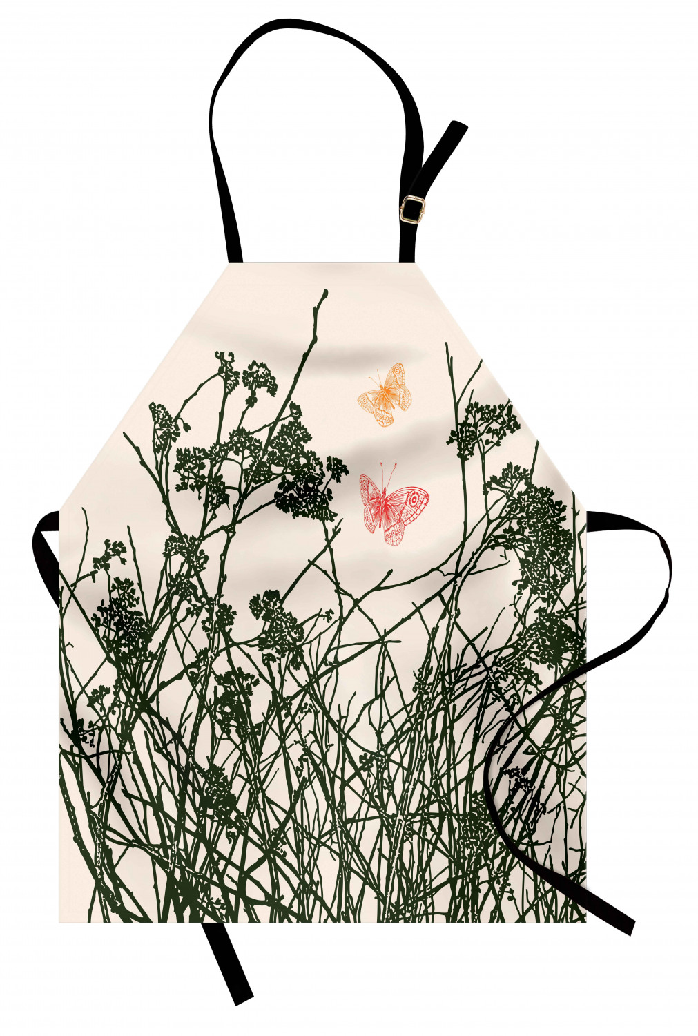 Ambesonne Apron Adjustable Neck Strap for Garden Cooking Standard Size - Picture 19 of 132