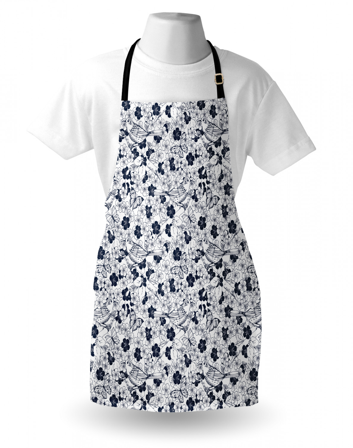 Ambesonne Apron Adjustable Neck Strap for Garden Cooking Standard Size - Picture 51 of 132