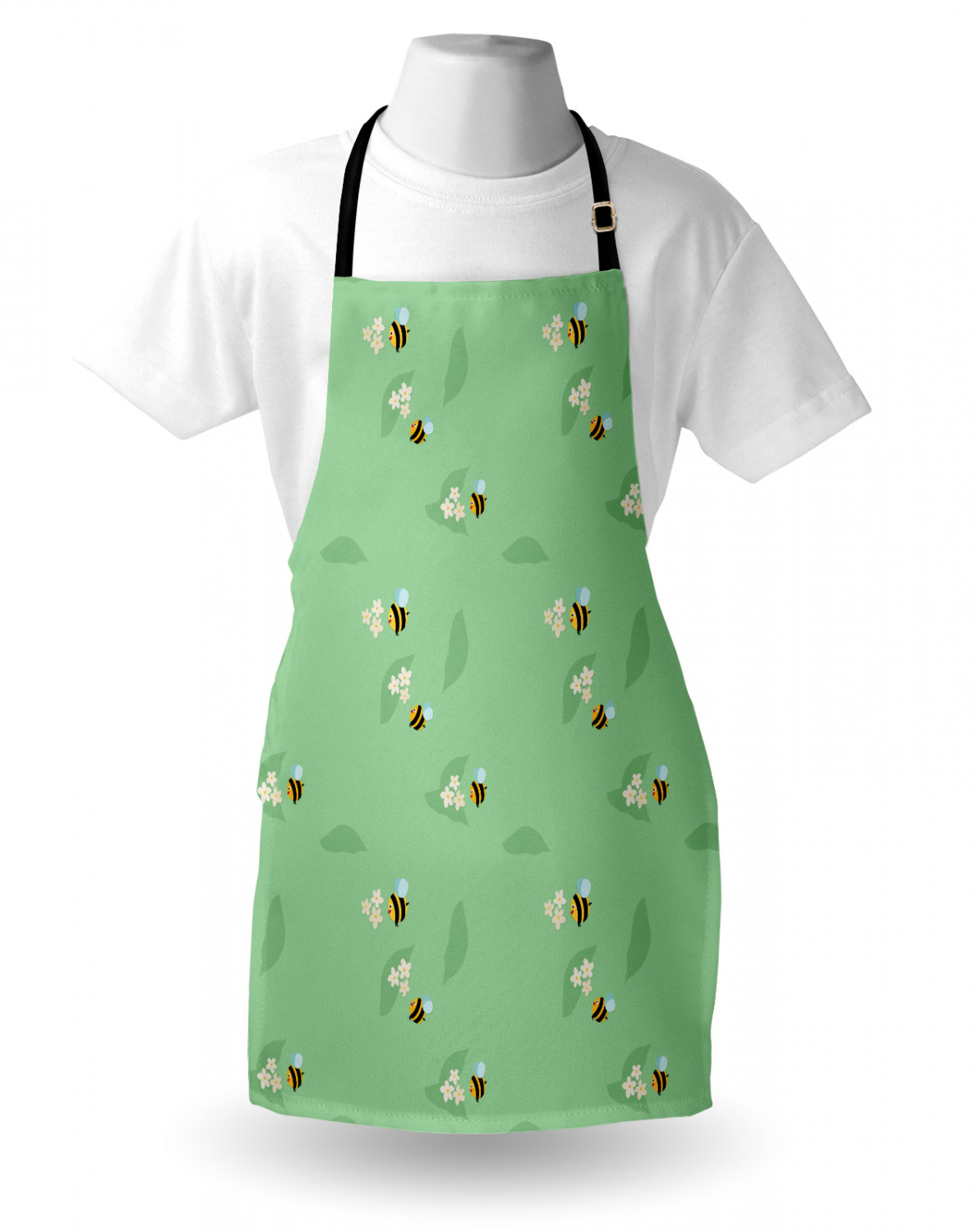 Ambesonne Apron Adjustable Neck Strap for Garden Cooking Standard Size - Picture 63 of 132