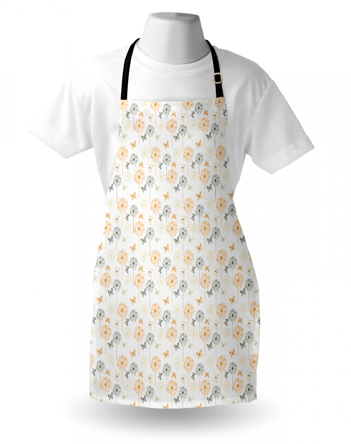 Ambesonne Apron Adjustable Neck Strap for Garden Cooking Standard Size - Picture 69 of 132